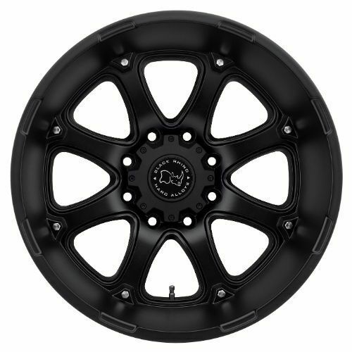 20x12 Black Rhino Glamis 5x5/5x127 -44 Matte Black Wheels Rims Set(4