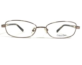 Calvin Klein CK7241 241 Eyeglasses Frames Brown Rectangular Full Rim 51-16-135 - $41.89