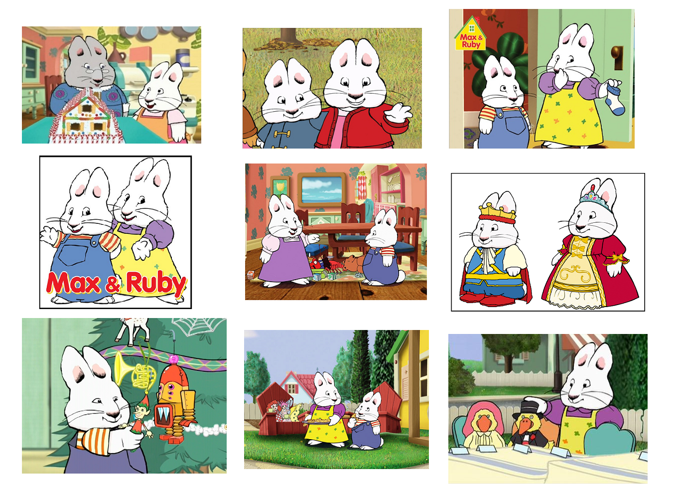 9 Max and Ruby Stickers, Party supplies, and 50 similar items