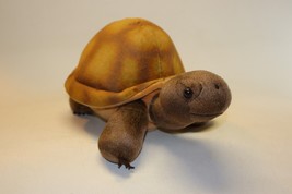 12" Wild Republic Brown Desert Tortoise Turtle Plush Stuffed Animal Realistic - $9.89