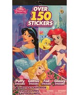 Disney Three Princesses Sticker Booklet: with over 150 Stickers.  - $7.79