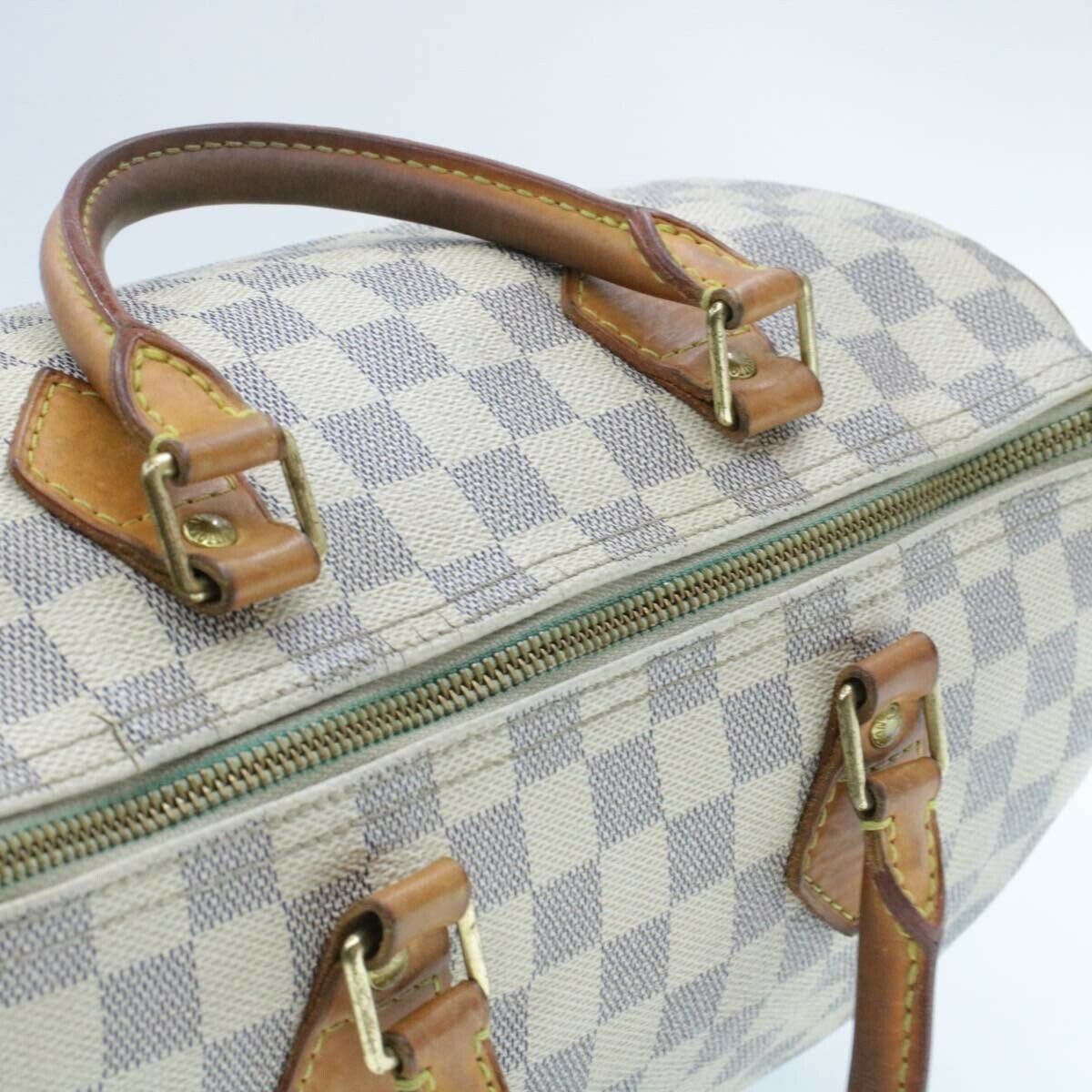 LOUIS VUITTON Damier Azur Speedy 30 Hand Bag N41533 LV Auth 16480 - Women&#39;s Bags & Handbags