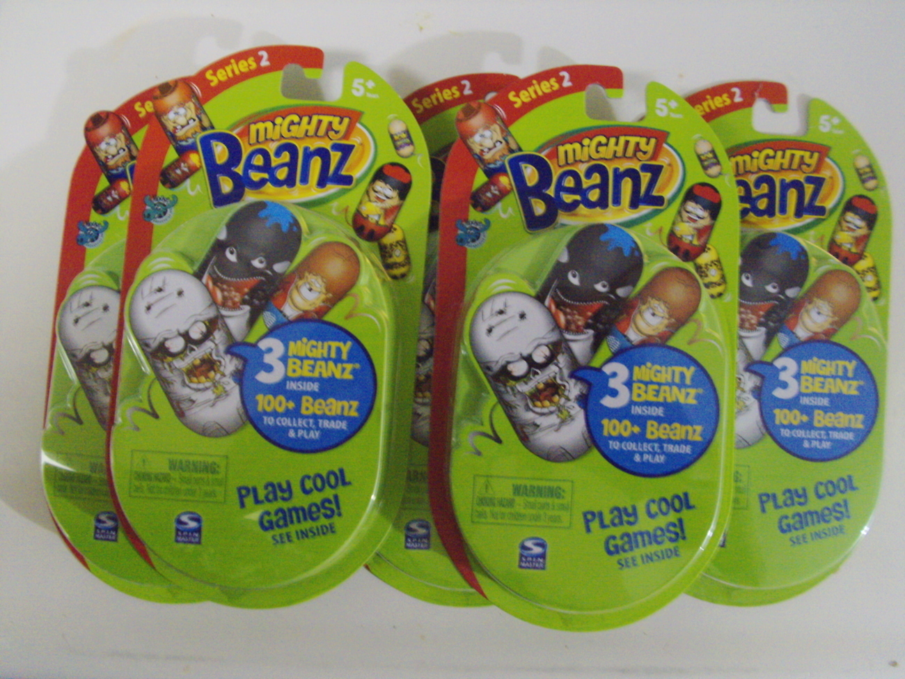 Spin master disney pixar cars mighty beanz pack of 4 new.