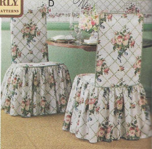 Butterick craft pattern 3104 uncut for Four Chair Covers