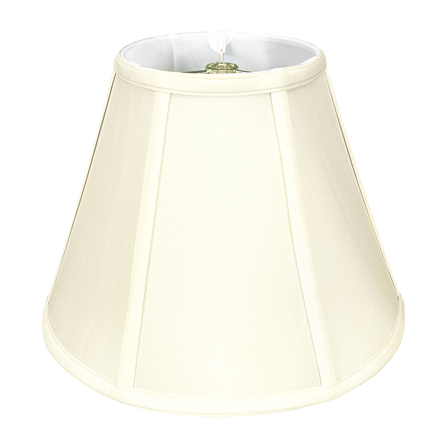 Royal Designs Deep Empire Bell Lamp Shade, Eggshell, 9 x 18 x 14