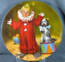 Tommy The Clown Children&#39;s Circus Collection Collector Plate John McClel... - $11.97