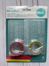 3/4" Label Tape with 2 Embossing Folders /"Fall" WRMK Label-it