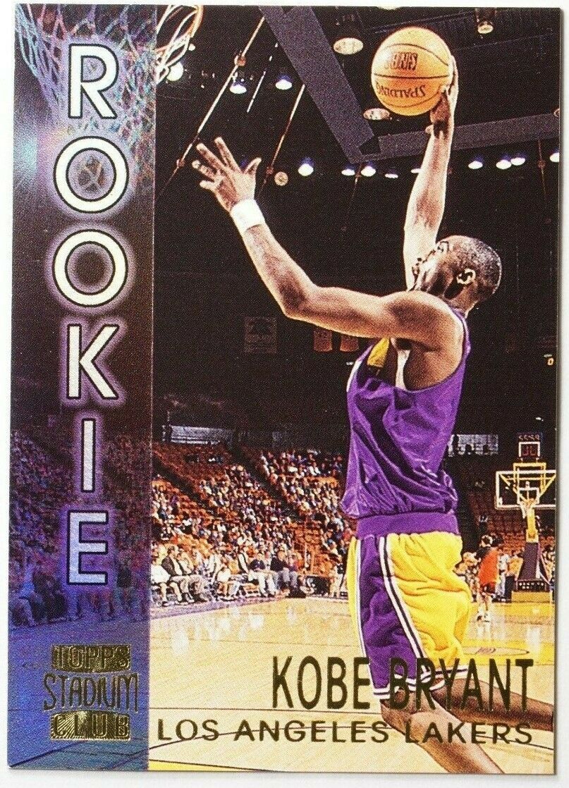1996 topps stadium club kobe bryant rookie card