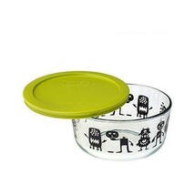 4 Cup Decorated Pyrex Halloween Monsters - $14.00