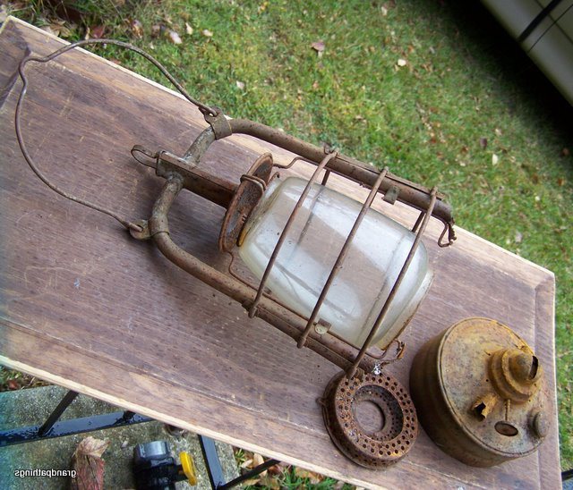 Antique Rare British Lantern Parts Only Antiques