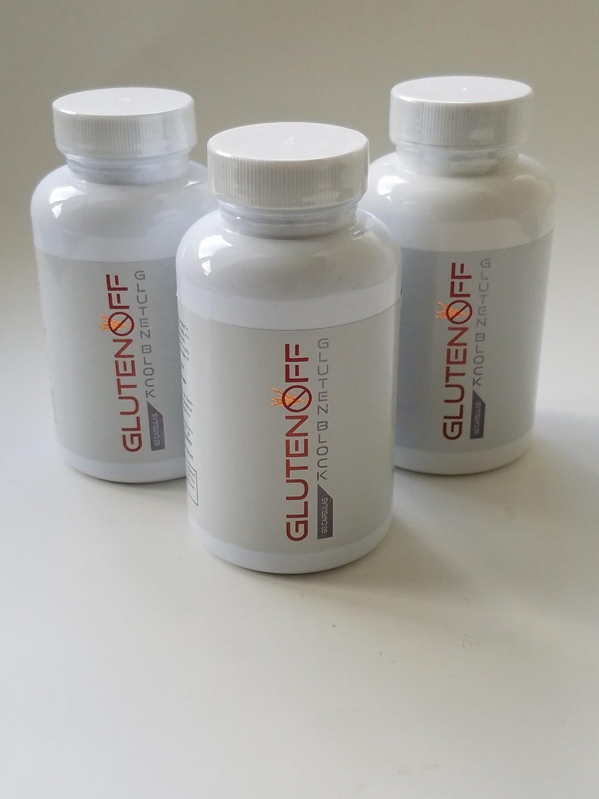 Quit Gluten OFF Block Free Off 60 capsules Dietary Supplement Easy