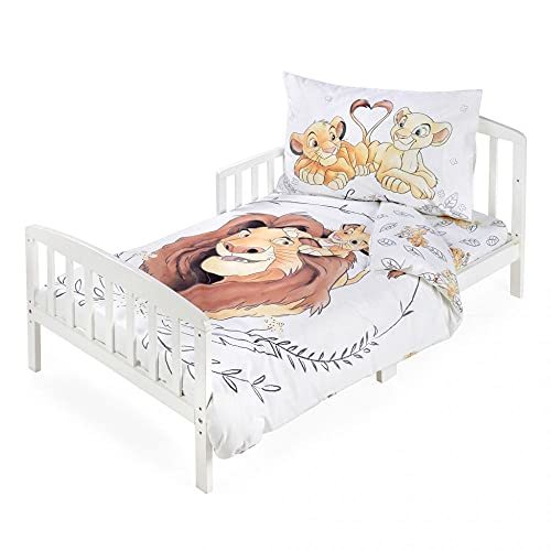 Disney Lion King 3 Piece Bedding Toddler Set 100% Cotton Collection Duvet Cover
