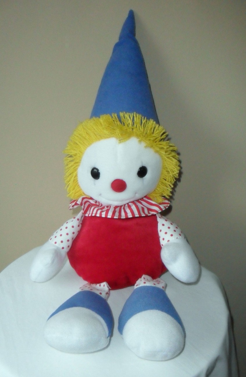 kawaii clown plush