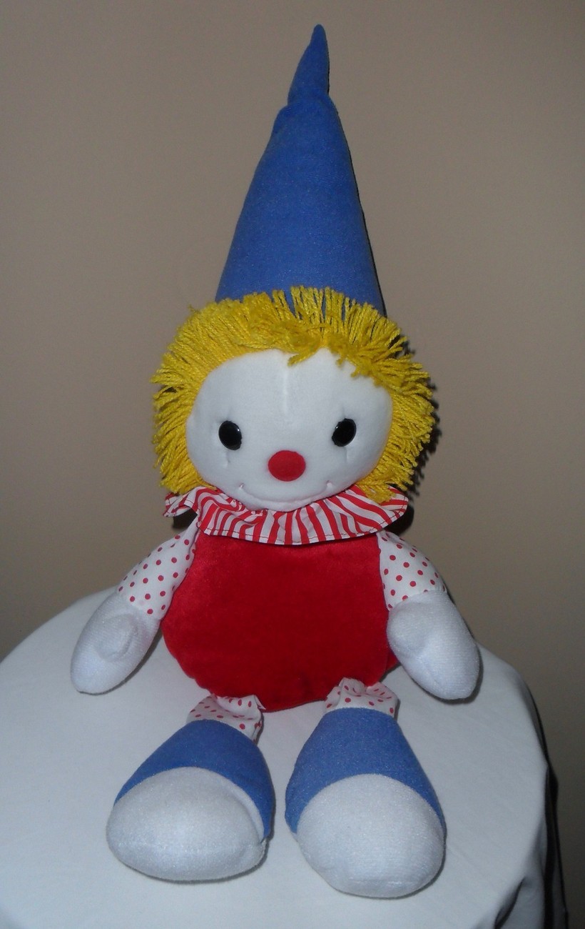 clown plush doll