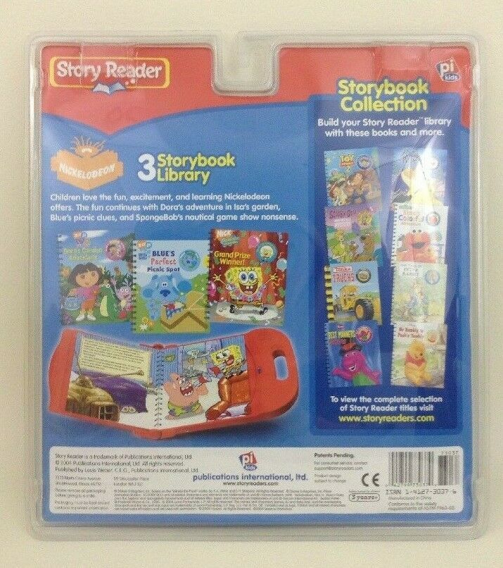 Dora Blues Clues Spongebob Story Reader Storybook Library 3 Book ...