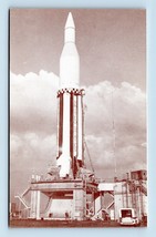 1962 NASA Saturn C-1 Rocket Card 23 of 32 Exhibit Supply Arcade Card M3 - $7.87