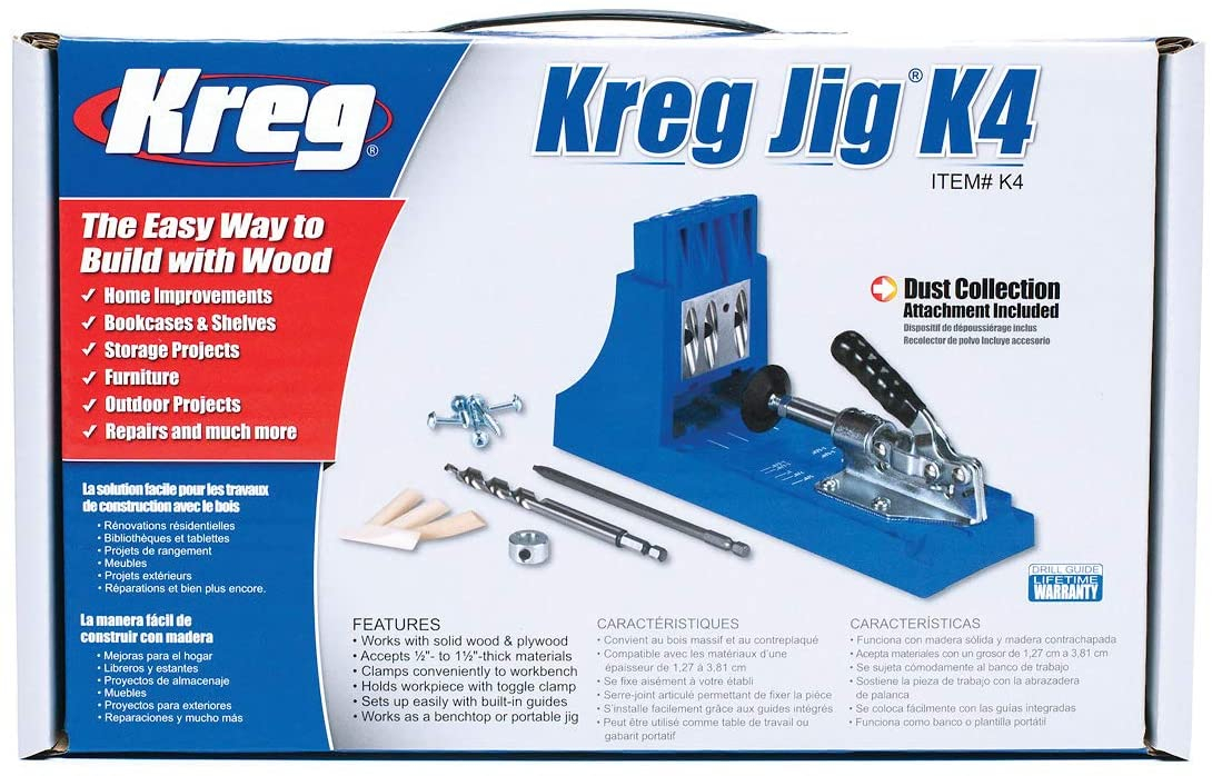 Kreg K4 Pocket HoleJig System (K4 Jig) - Polly Pocket