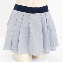Fila Blue &amp; White Stripe Pleated Skort Skirt with Shorts Women&#39;s Large L... - $48.25