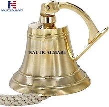 Brass Maritime Ship Bell Duty Watch Nautical Bells 6 Inches image 2