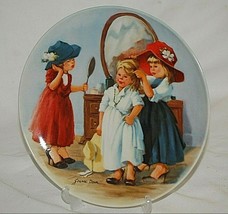Knowles Jeanne Down&#39;s Friends 1986 Collectors Plate High Society COA 17946A - $19.79
