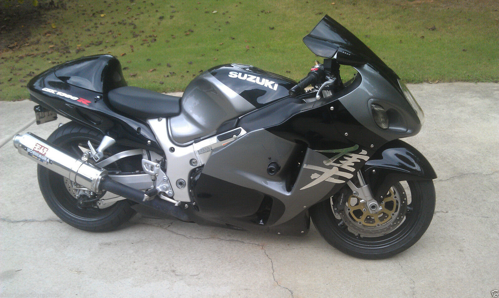 CHROME Hayabusa FAIRING Decal Decals GSX1300RR Graphics Busa LARGE PAIR