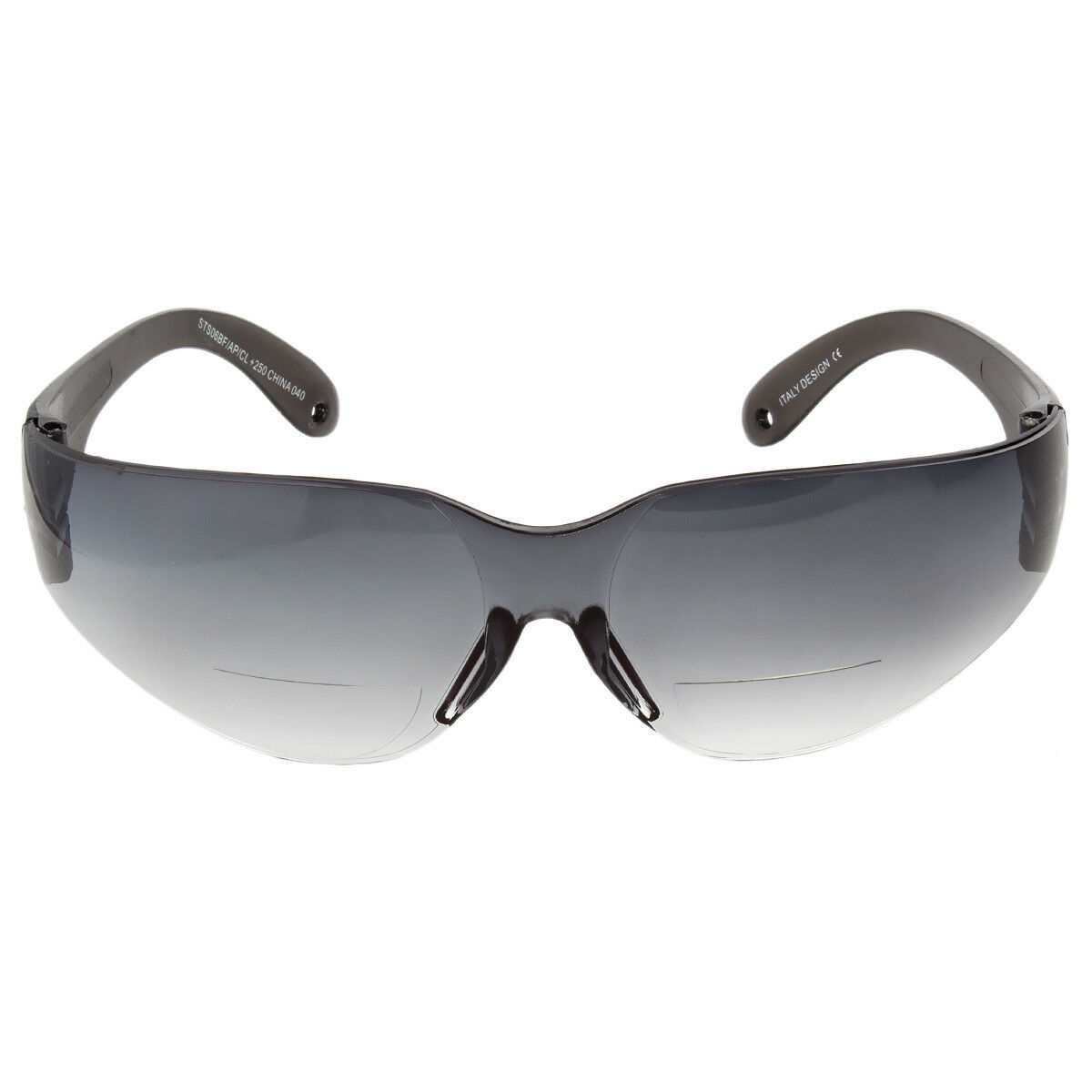 BIFOCAL SAFETY READING SUNGLASSES GLASSES CLEAR READER Z87.1 Z87