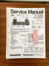 Panasonic SL-CH90 SL-CH90T CD Player Service Manual *Original* - $18.53