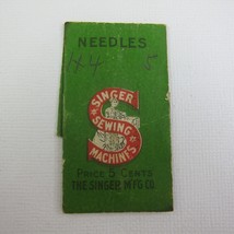 Antique Package Sewing Needles Singer Mfg Co Sewing Machines - $9.99