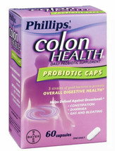 Phillips&#39; Colon Health Probiotic Caps 60 Caps Immunity Support - $46.74