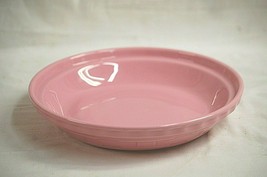 Woven Traditions Pink by Longaberger 10" Pie Baking Plate Embossed Basketweave - $123.74