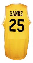 Carlton Banks #25 Bel-Air Academy Basketball Jersey New Sewn Yellow Any Size image 2