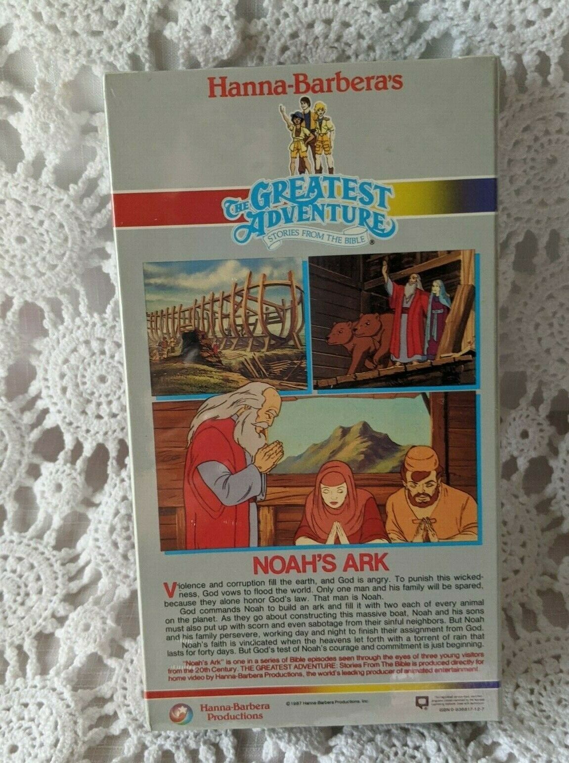 Hanna Barbera's The Great Adventure Noah's Ark VHS Sealed 1987 - VHS Tapes