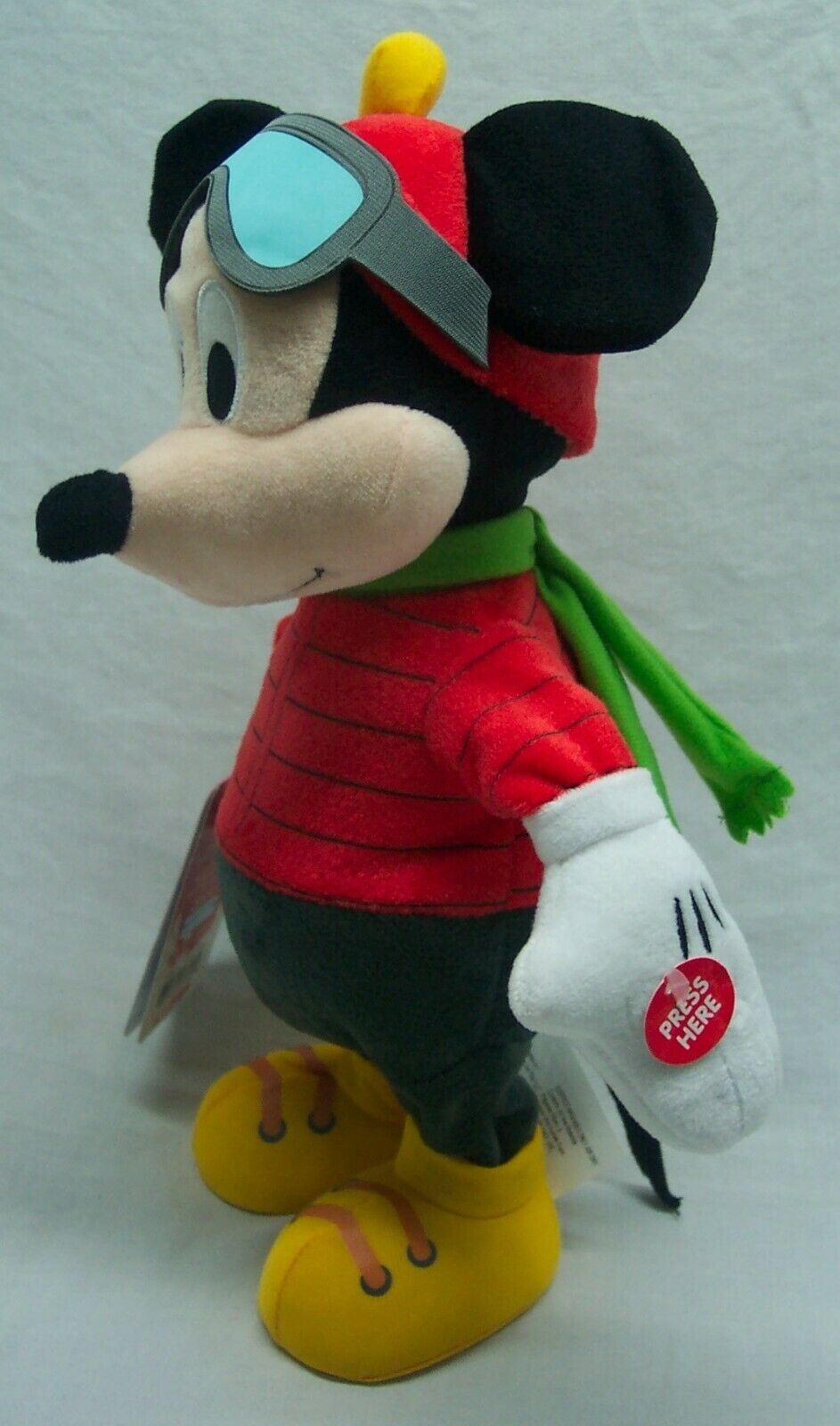 2018 christmas mickey mouse plush