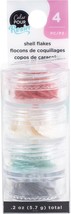 American Crafts Color Pour Resin Mix Ins Shell Flakes  Primary 4/Pkg - $9.78