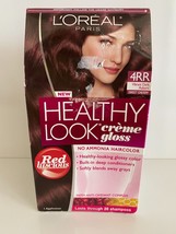 L'Oreal Healthy Look Creme Gloss #4RR Vibrant Dark Auburn Sweet Cherry Haircolor - $27.71