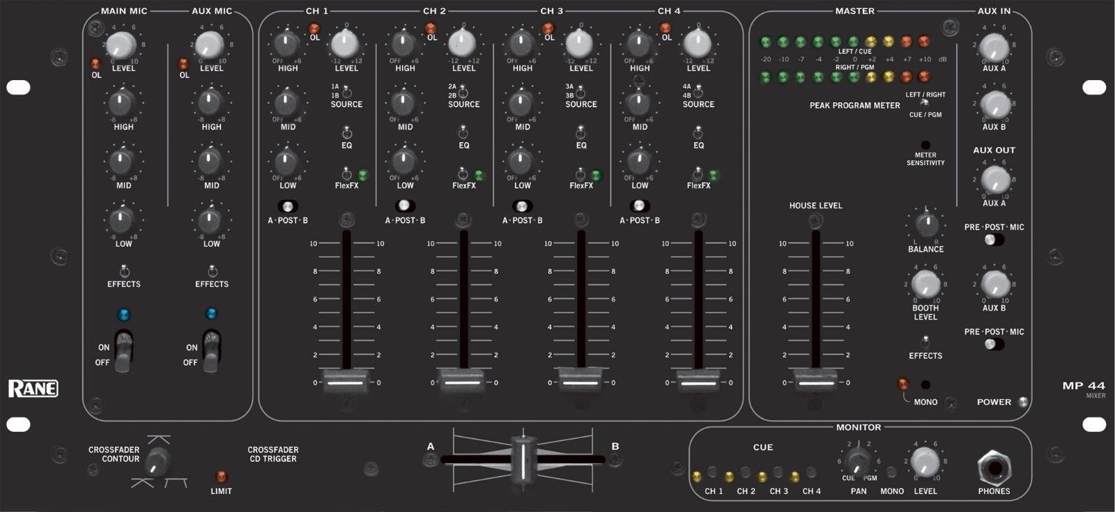 Дж 44. Rane mp2015. Rane Размеры. Rane MP 2014. Rane four.