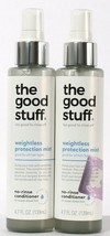 2 The Good Stuff 4.7 Oz Weightless No Rinse Conditioner Mist For All Hair Types