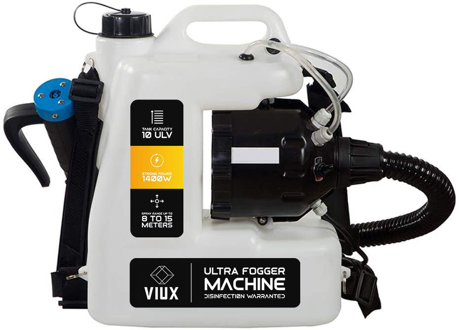VIUX Fogger Machine 12L Disinfectant Fogger Backpack Sprayer