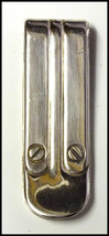 Vintage Sterling Silver Mid Century Money Clip Sleek Styling 16.4 grams - $65.00