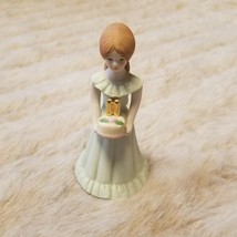 Growing Up Birthday Girls 11 Figurine Figure 1982 Enesco Cake - $19.99
