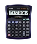 Casio WD-220MS-BU Desktop - Water Protected and Dust Proof Standard Calc... - $28.21