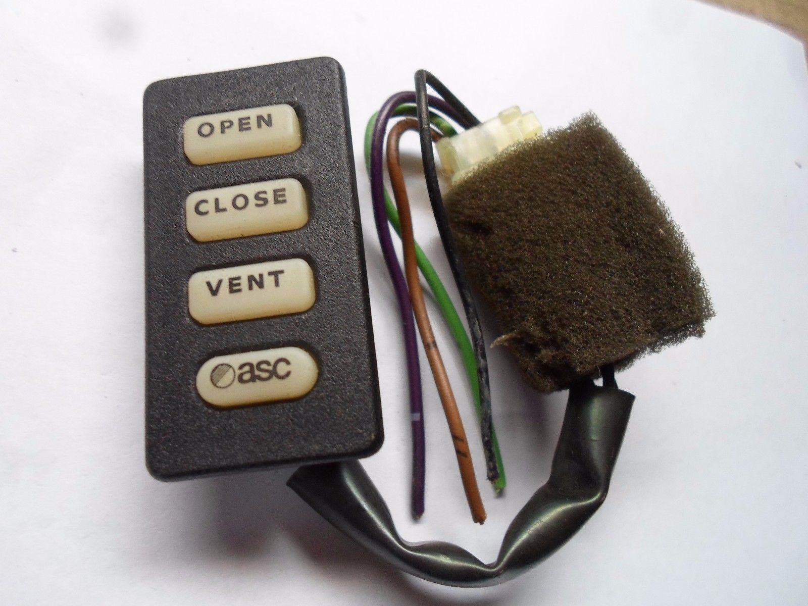 Image of ASC MODEL 750/800/840/925 AFTERMARKET SUNROOF SWITCH K-49X8-0031 FREE SHIP SW1