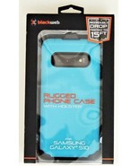 Blackweb Rugged Case with Rotating Holster For Samsung Galaxy S10 in Teal - $8.39