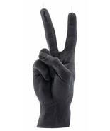 CandleHand &#39;Victory&#39; Hand Gesture Candle (Black) - $45.53