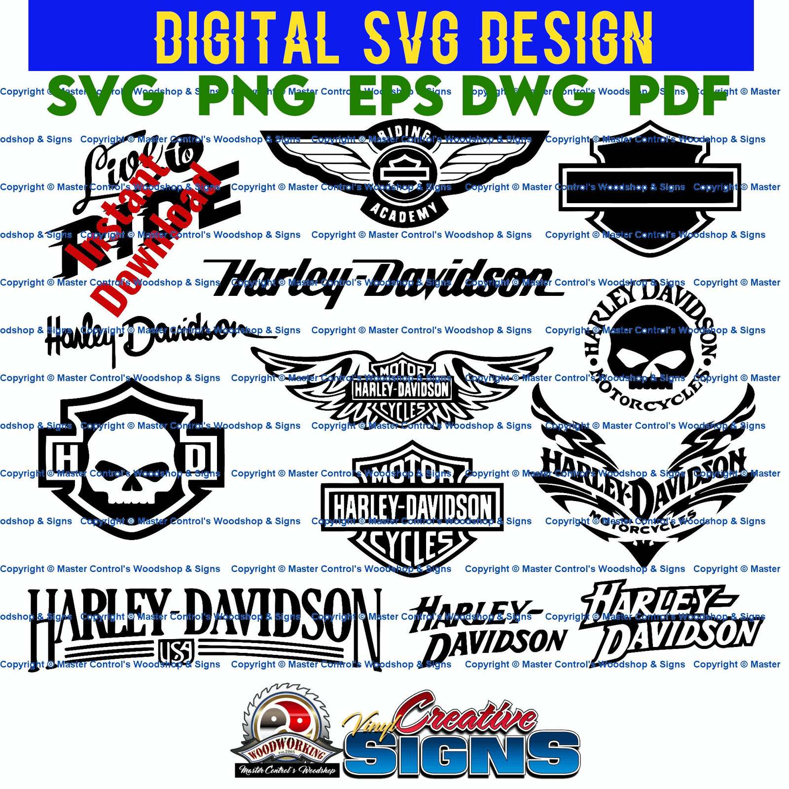 Download 13 Harley Davidson Logos Svg Png And Svg And 50 Similar Items