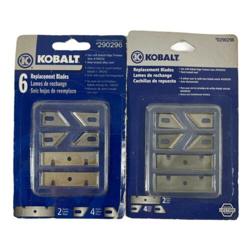 2 Packages of Replacement Blades For Kobalt Edge Trimmer 0290292 Brand