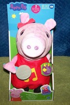 Peppa Pig Oink-Along Songs Peppa Singing Plush 10&quot;H New - $30.88