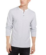 Guess Men&#39;s Dotted Henley Gray Size Small B4HP - $19.95
