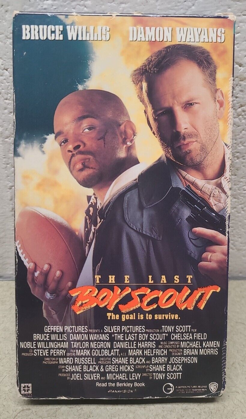 The Last Boy Scout (VHS, 1998) Bruce Willis Movie - VHS Tapes - Where Can I Watch The Last Boy Scout