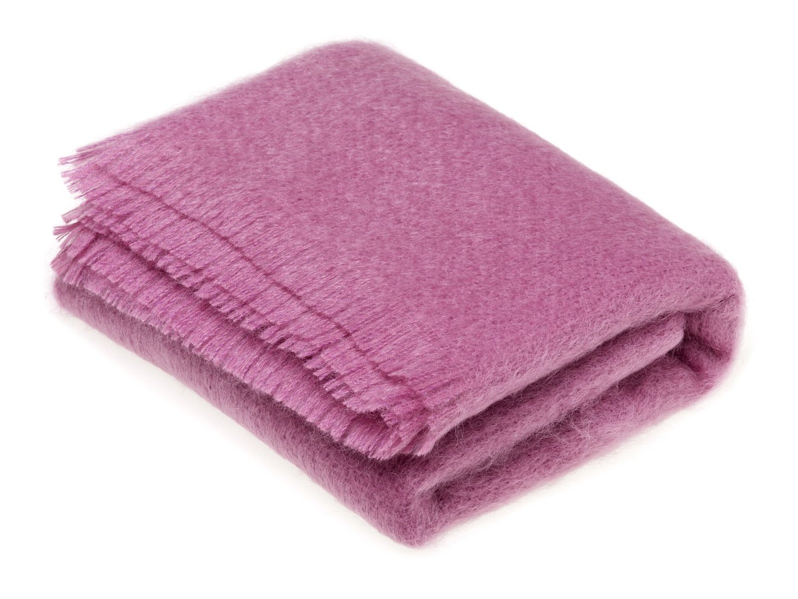 Luxury Mohair Heather Throw Blankets & Throws
